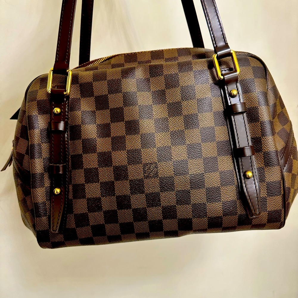 Louis Vuitton Damier Ebene PM Tote Bag